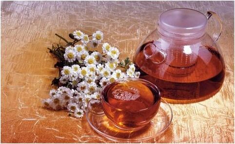 Mușețel cu osteocondroză cervicală